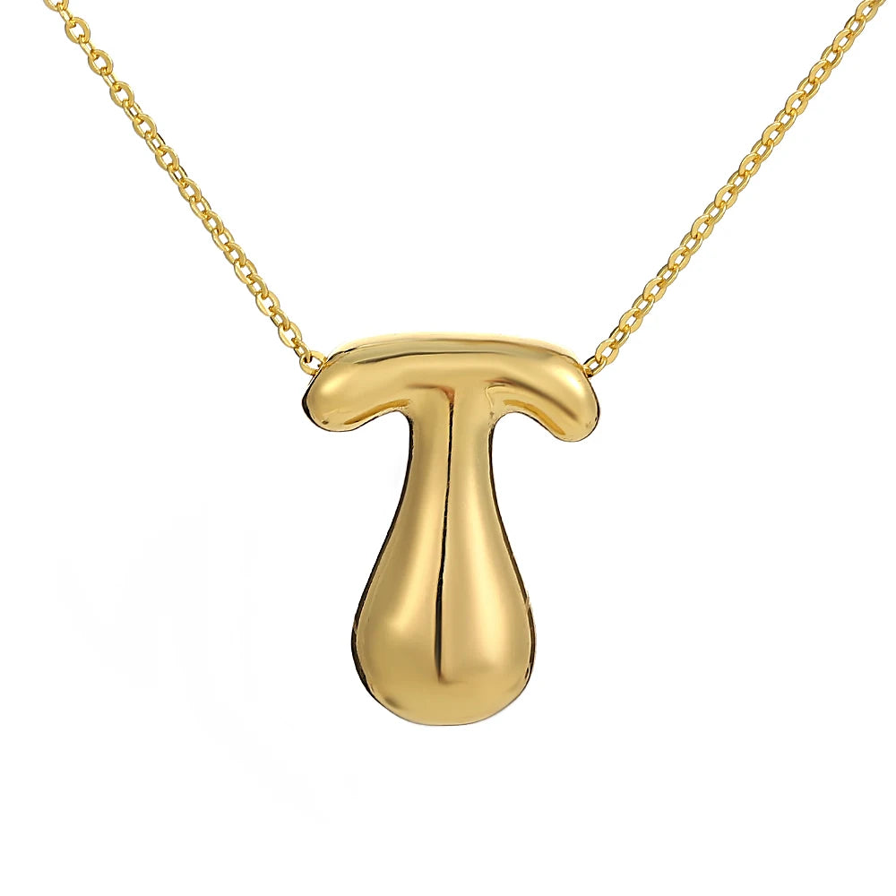 Balloon Initial Necklace