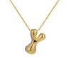 Balloon Initial Necklace