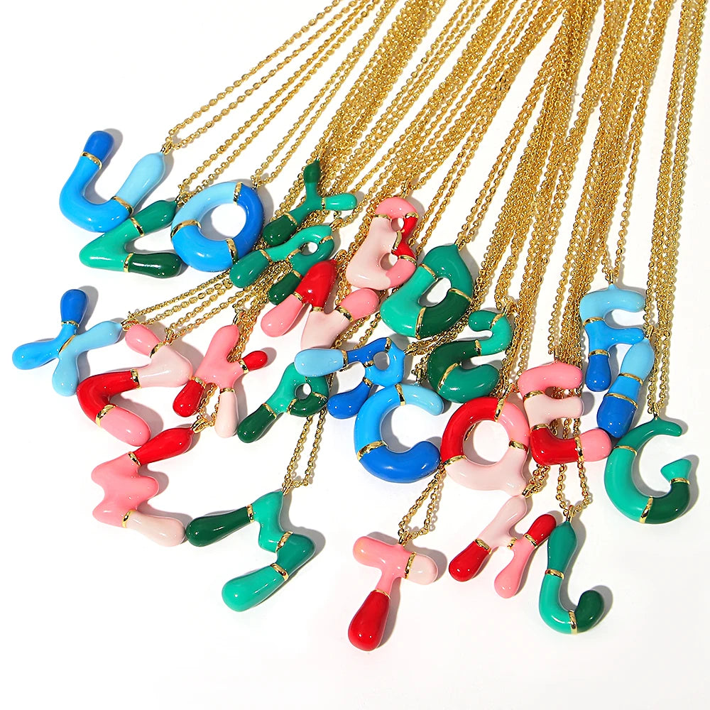 Candy Initial Necklace