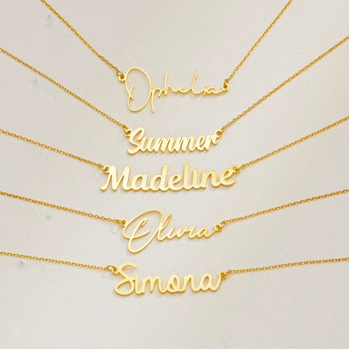 English Name Necklace