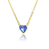 Zircon Heart Necklace