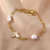 Pearl Butterfly Bracelet