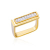 Zircon Square Ring