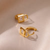 Heart Lock Earrings