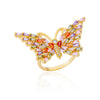 Zircon Butterfly Ring